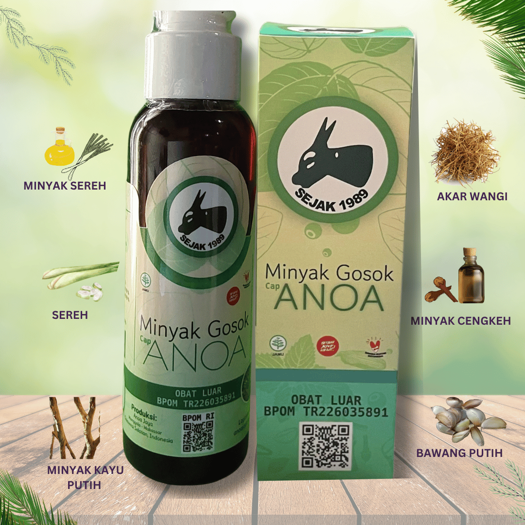 Jual Minyak K-New Makassar - Klasik Oil Anoa K-New 245ml+