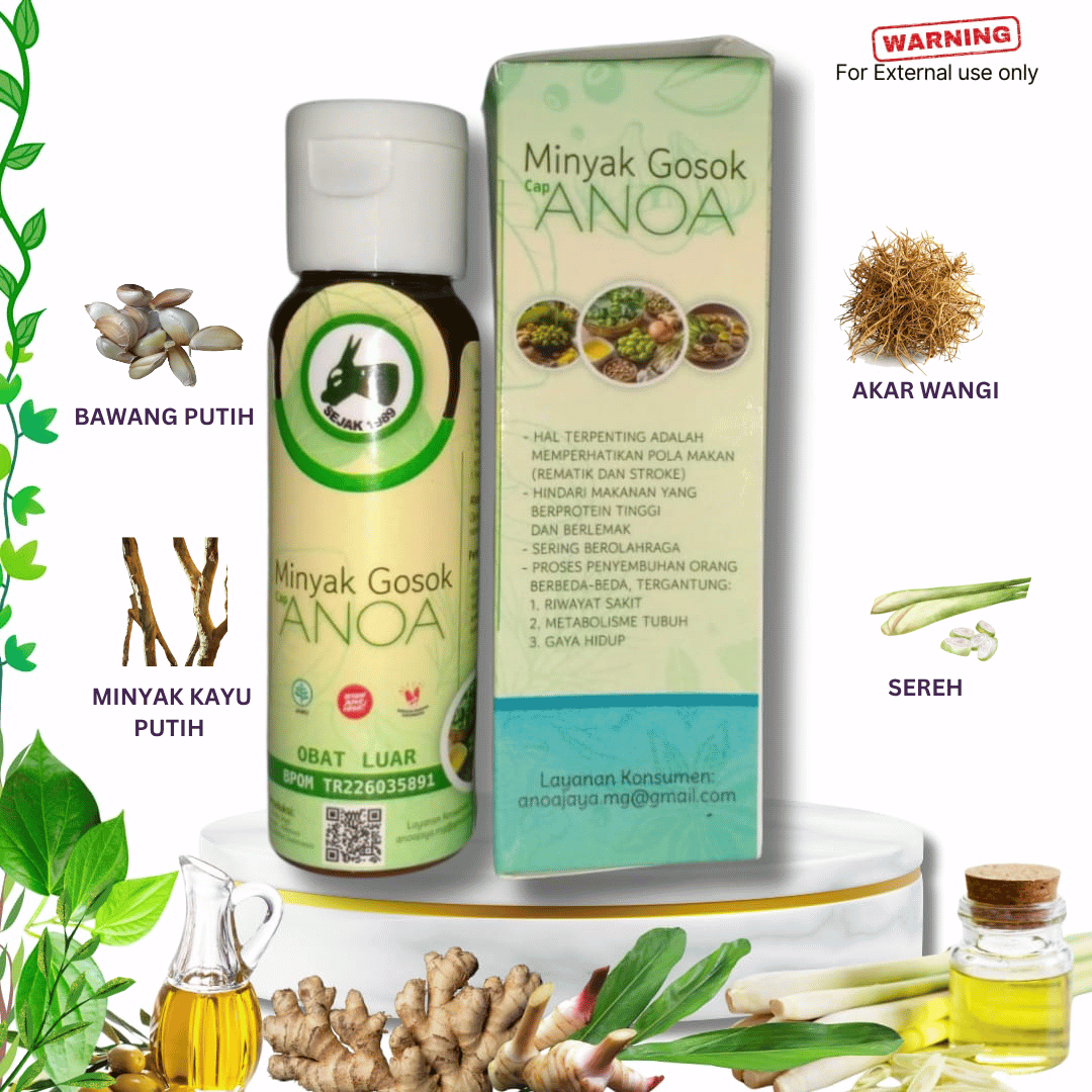 Jual Minyak K-New Makassar - Klasik Oil Anoa K-New 25ml+