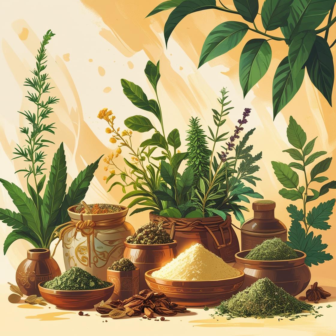 Wanita sedang meminum jamu tradisional.